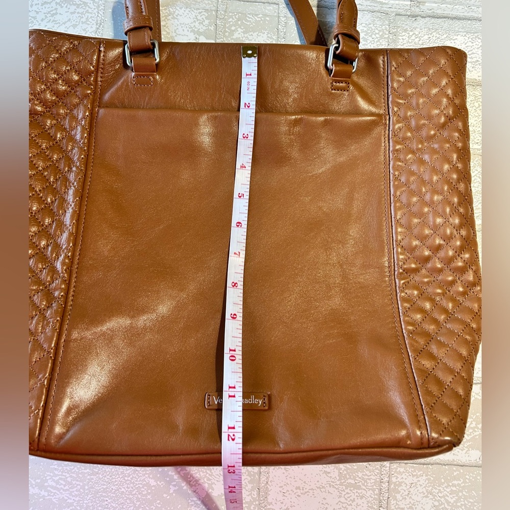 Vera Bradley Quilted Leather Acorn Bag - Picture 7 of 8